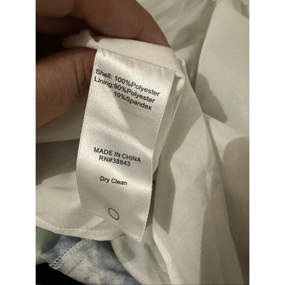 New Sam Edelman Womens Silky Floral Print Midi Dress Purple Mist Size Large - Picture 10 of 14